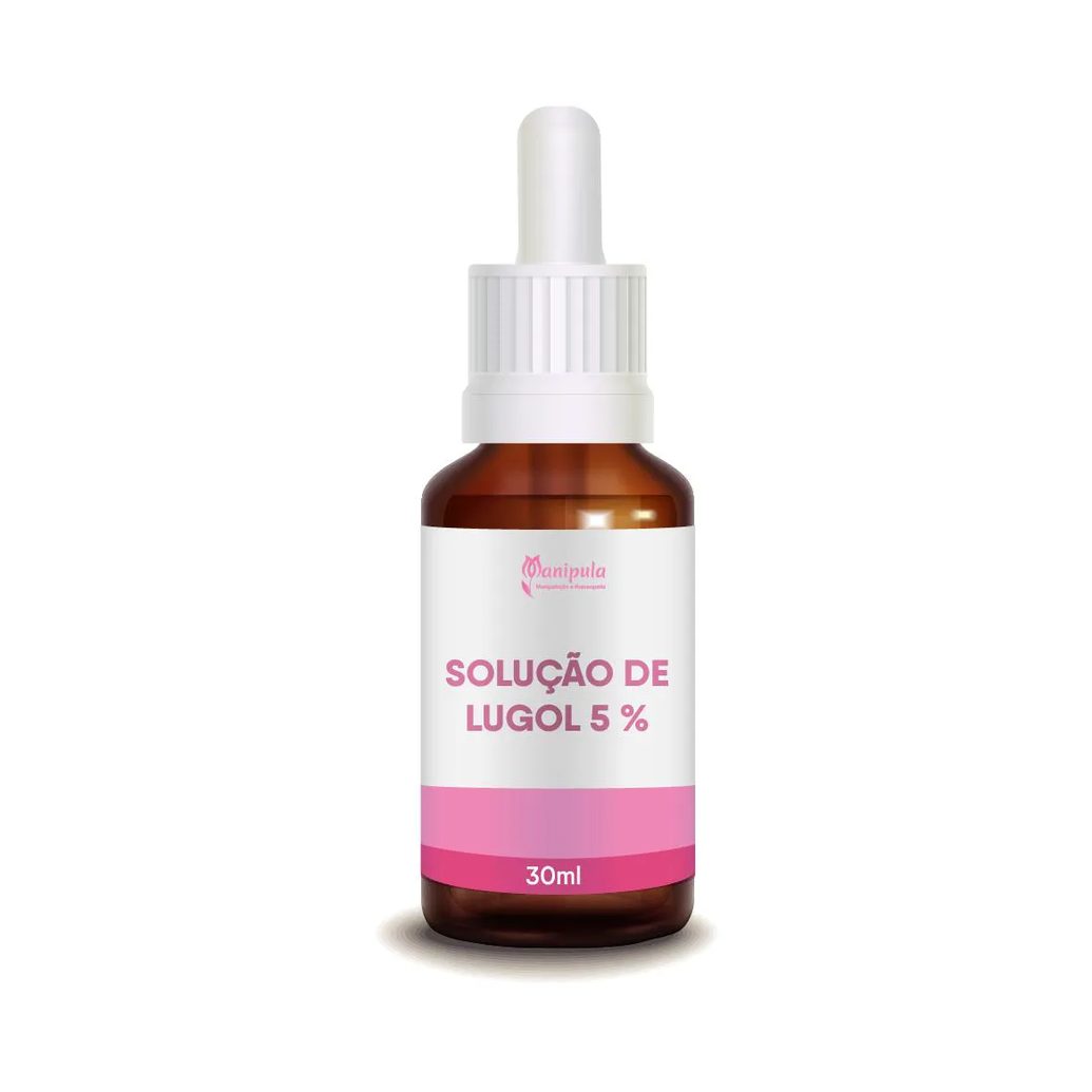 Solução de Lugol 5% - 30 Ml