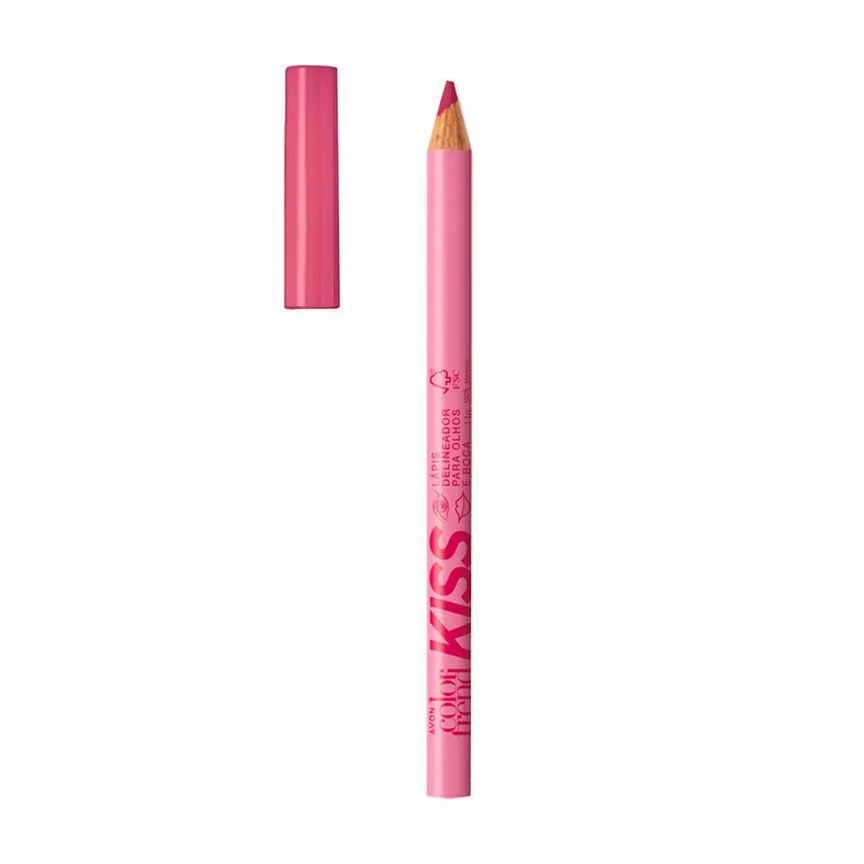 Avon Color Trend Lapis Olhos e Boca Pink Dopamina 1,1g