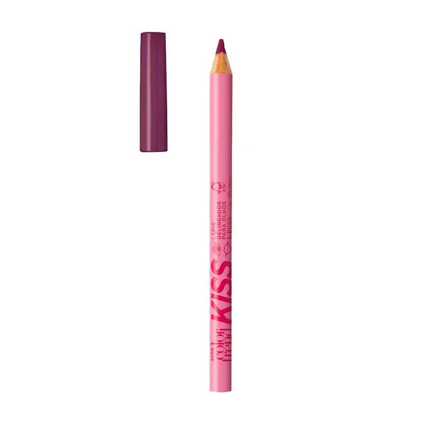 Avon Color Trend Lapis Olhos e Boca Purple Paixão Roxao 1,1g