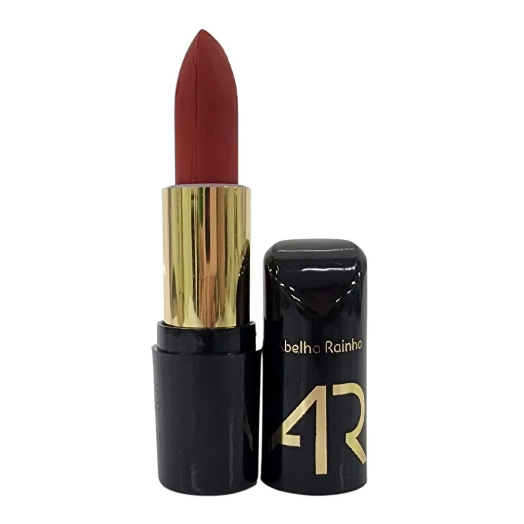 Batom Ácido Hialurônico Vermelho Vivo Fps 15 Ar Maquiagem Abelha Rainha 3,8g