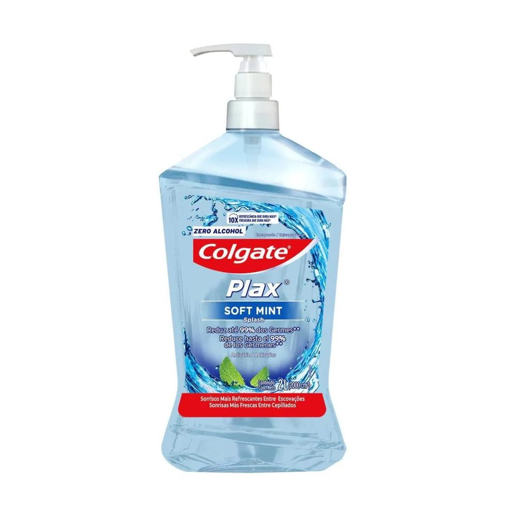 Enxaguante Bucal Plax Soft Mint C/ Pump 2l - Colgate