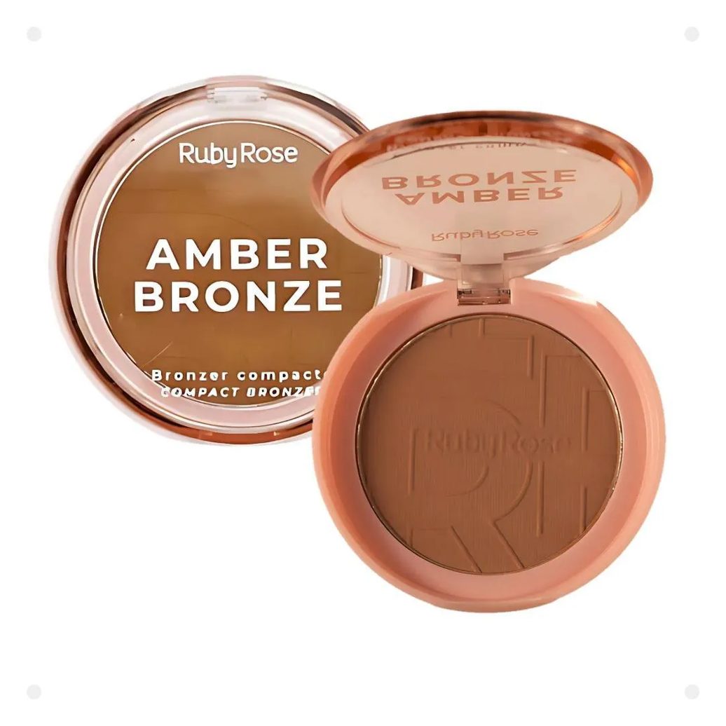 Bronzer Compacto Ruby Rose Amber Bronze Sunburst Hb-m202-3