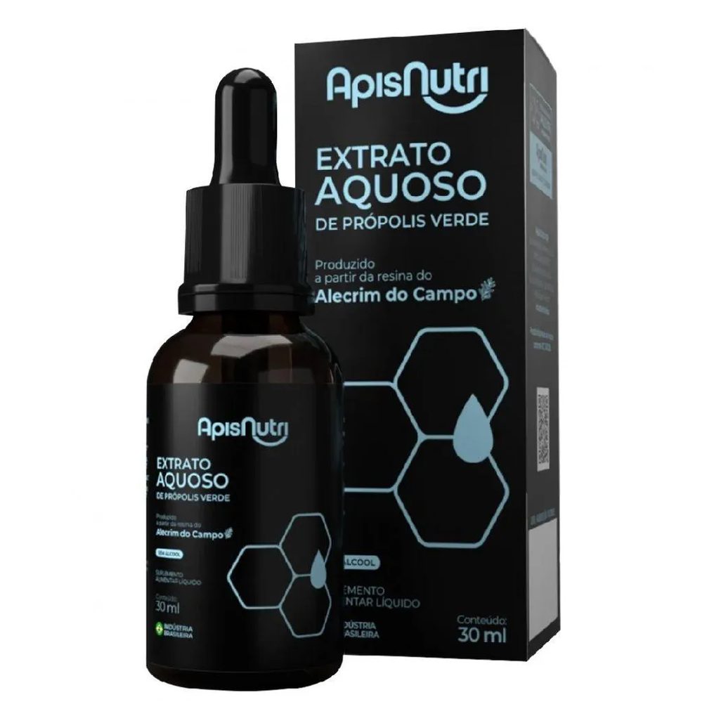Extrato de Própolis Verde Aquoso (30ml) - Padrão: Único