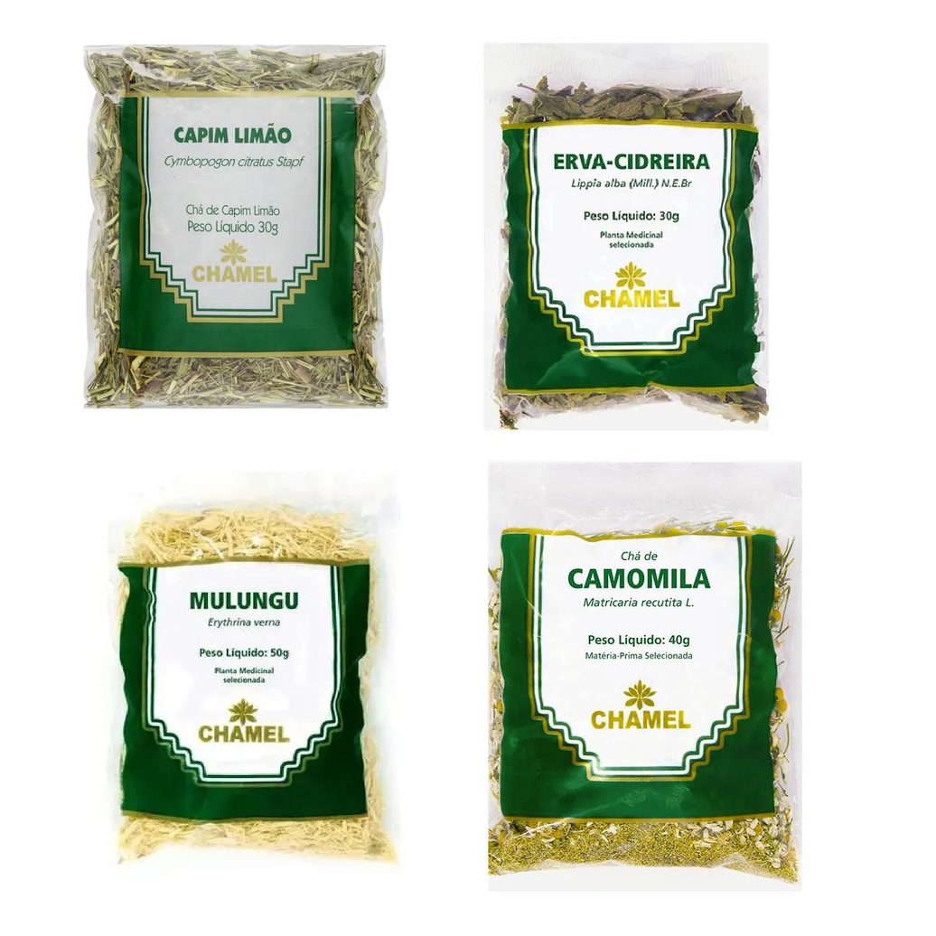 Kit de Chás Calmantes - Chamel