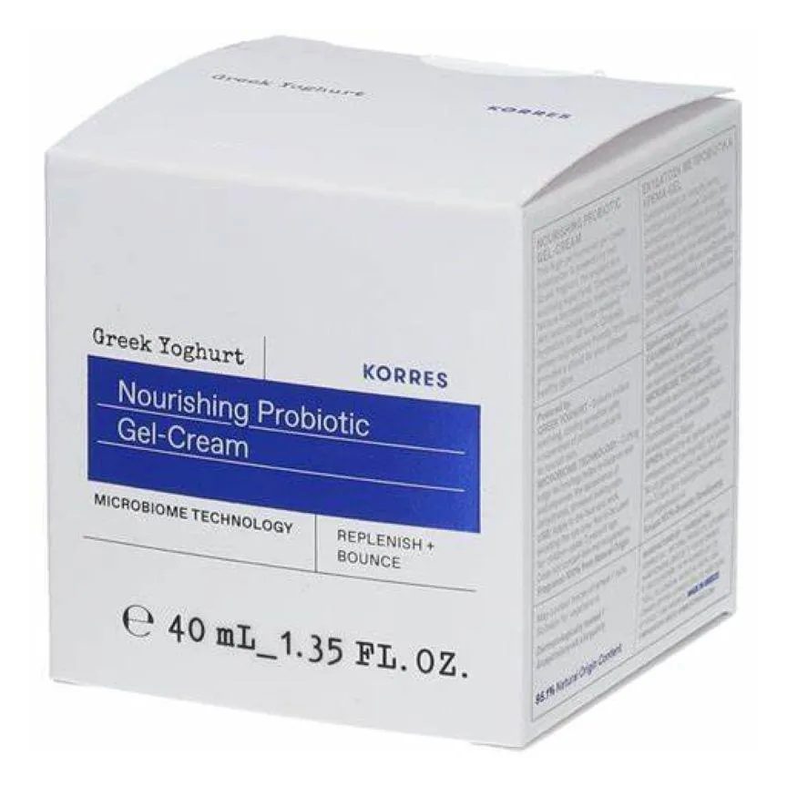 Korres Creme Gel Nourishing Probiotic Greek Yoghurt 40ml