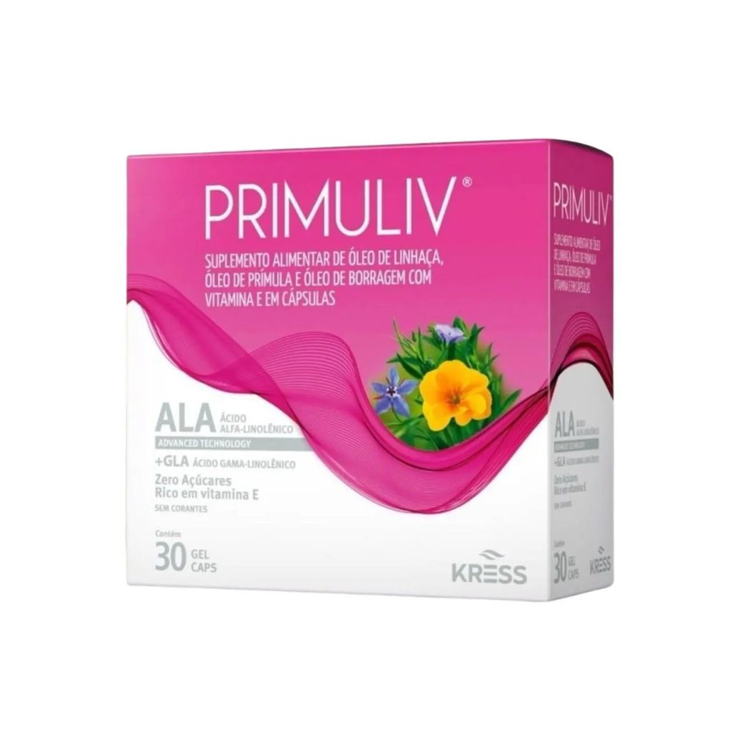 Suplemento Alimentar Primuliv - 30Cps