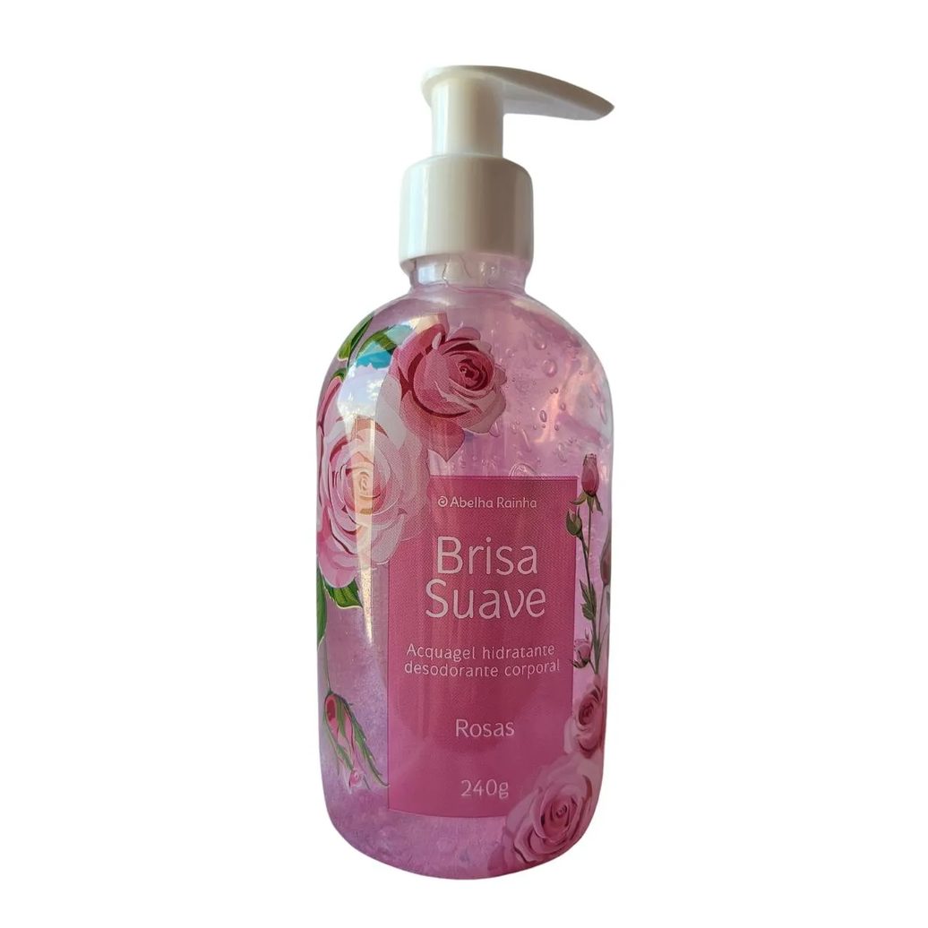 Hidratante Corporal Acquagel Rosas Brisa Suave Abelha Rainha 240g