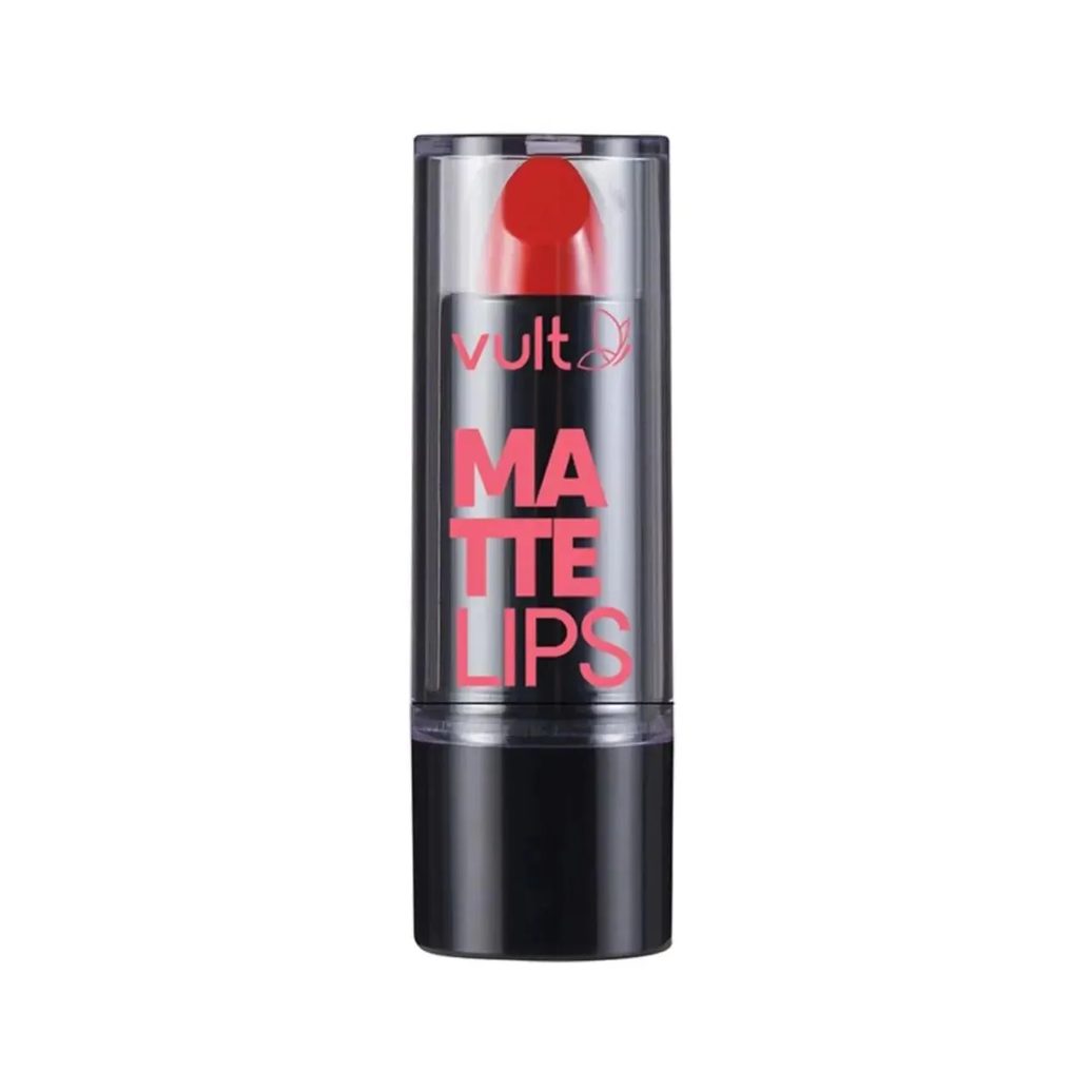 Batom Vult Mate Lips Vermelho Real