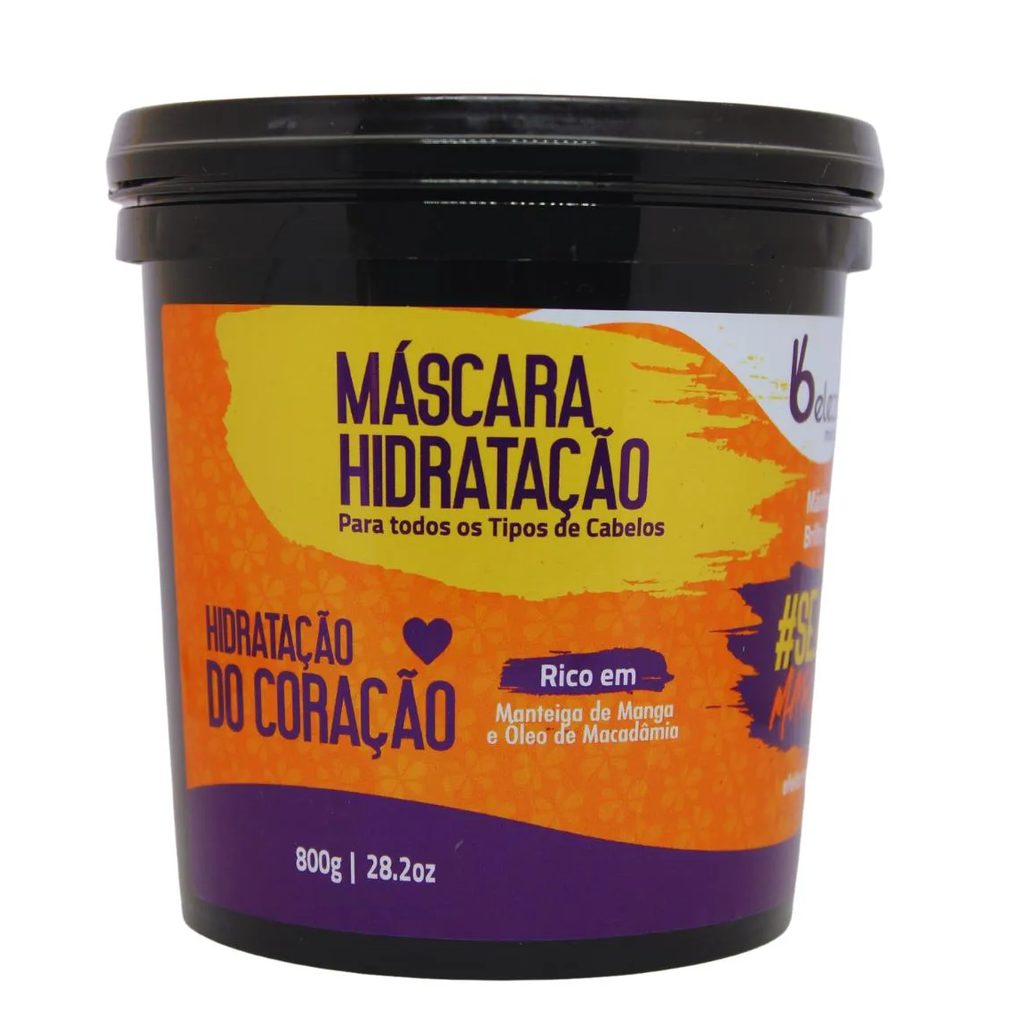 MáSCARA CAPILAR HIDRATAçãO DO CORAçãO BELEZA MARCANTE 800G