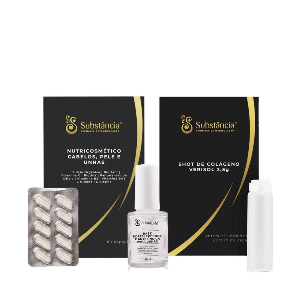 Booster Da Beleza Cabelo, Pele E Unha + Colágneo Substância
