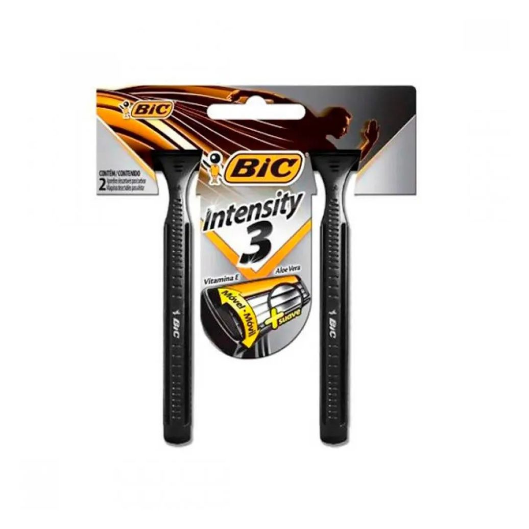 Aparelho de Barbear Bic Intensity 3 Lâminas C/2un