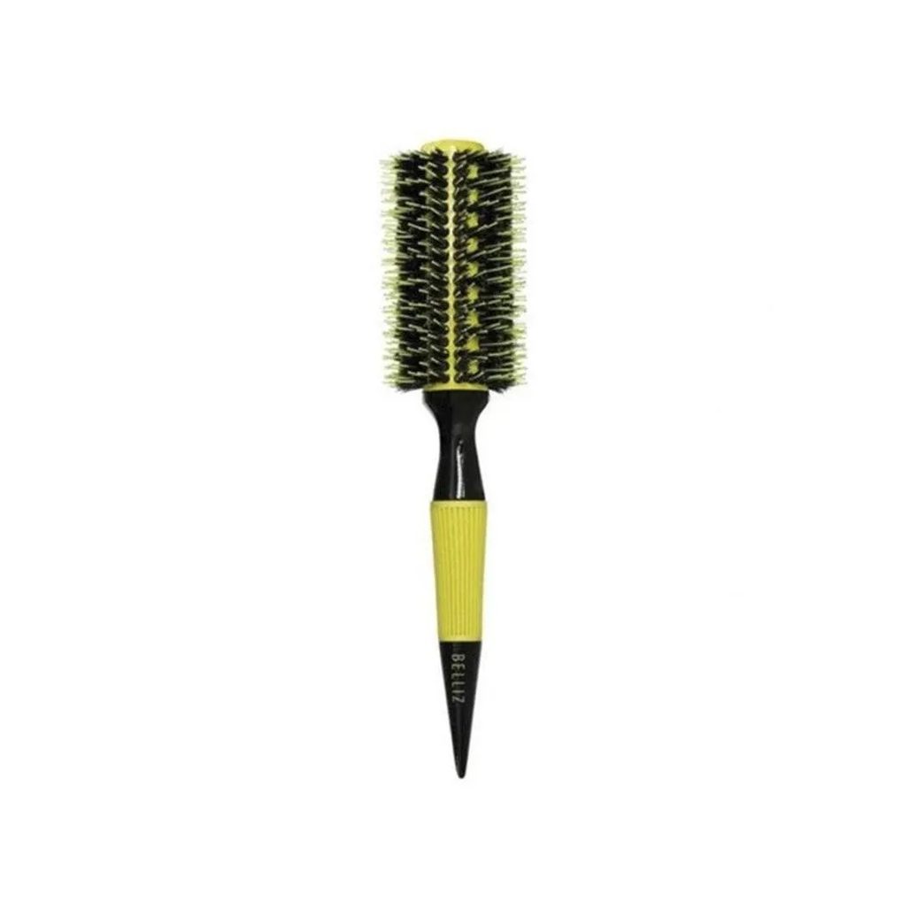 Escova de Cabelo Madeira Belliz Premium Color Ceramica 27