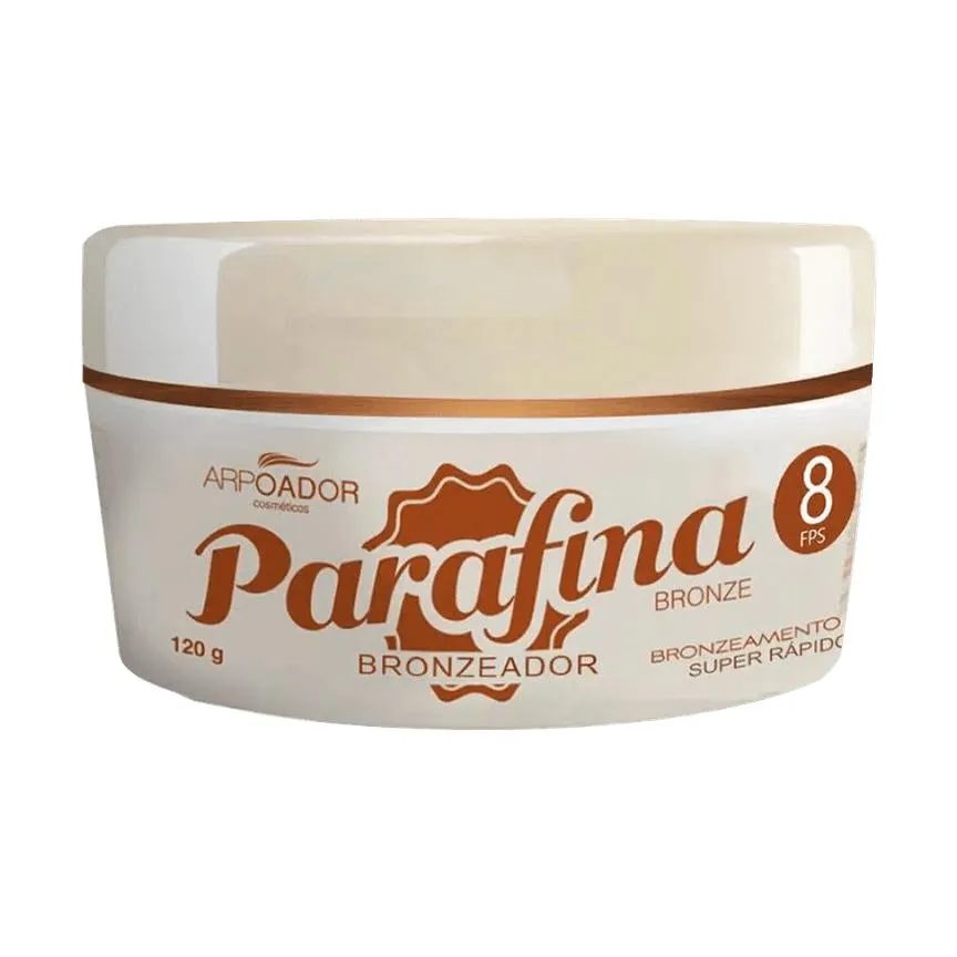 Parafina Bronze Fps8 Pote 120g