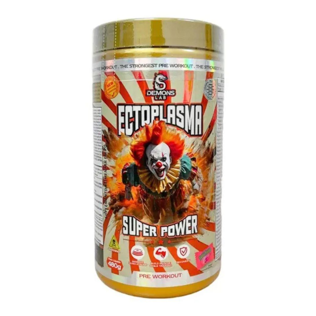 Pre Treino Ectoplasma Super Power 480g Tutti Fruit - Demons