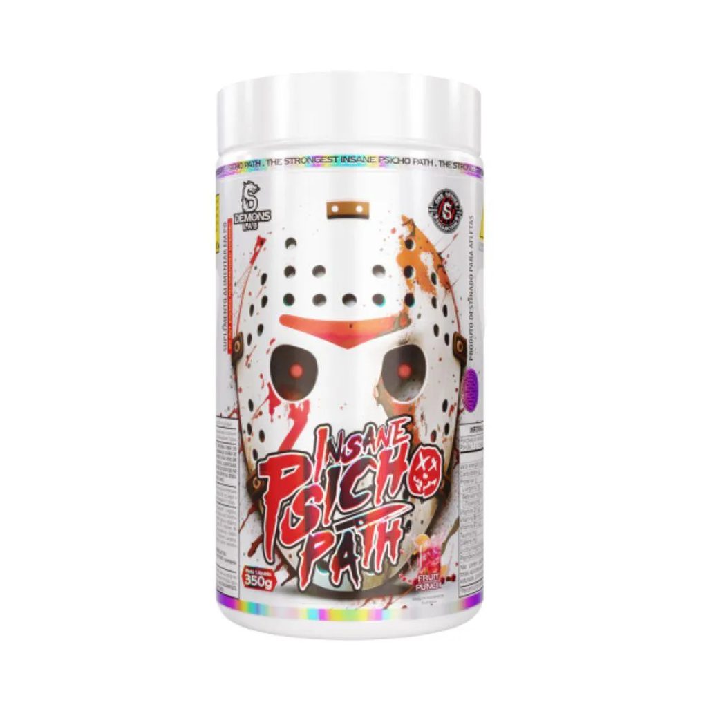 Pre Treino Insane Psicho Path 350g Fruit Punch - Demons Lab