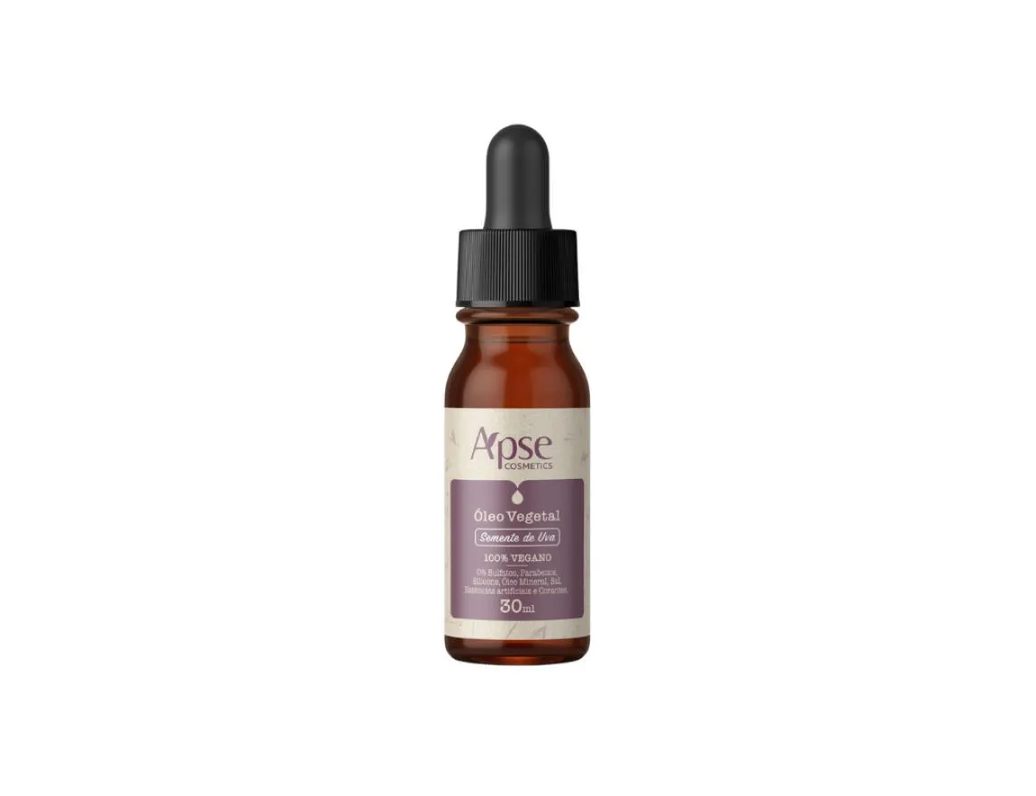 Oleo Vegetal de Semente de Uva 30ml Apice