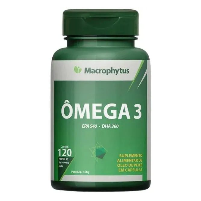 Ômega 3 1400mg Epa/dha 120 Softgels - Macrophytus