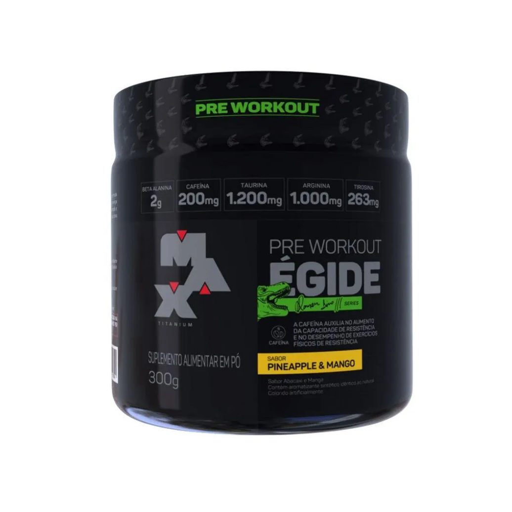 Égide Pre-workout (300g) - Sabor: Abacaxi E Manga
