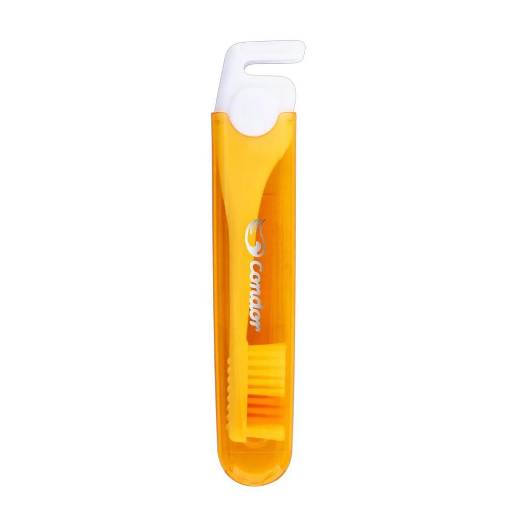 Escova Dental Macia Suave Condor Trip Ref.32350 Amarelo