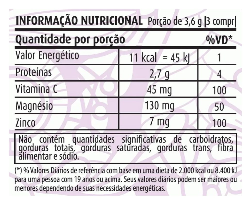 Colágeno Zmc 1200mg (90 Comprimidos) - Padrão: Único