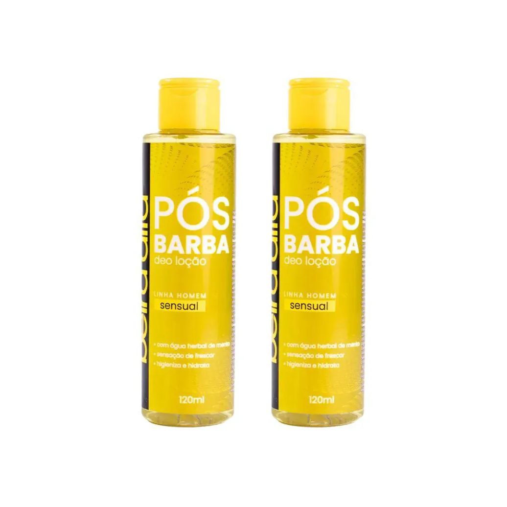 Loçao Pos Barba Beira Alta 120ml Sensual - Kit C / 2un
