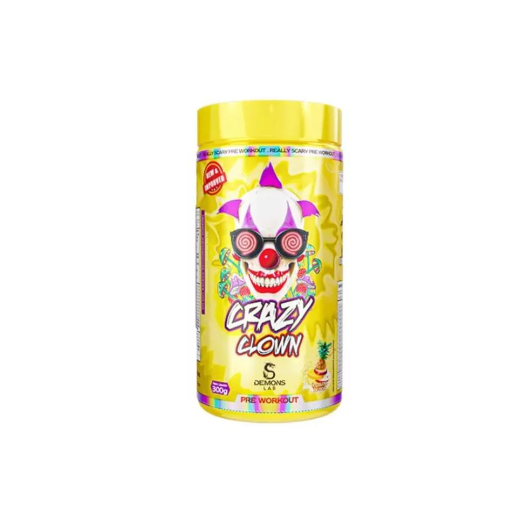 Pre Treino Crazy 300g Freee Workout Yellow Blood - Demons Lab