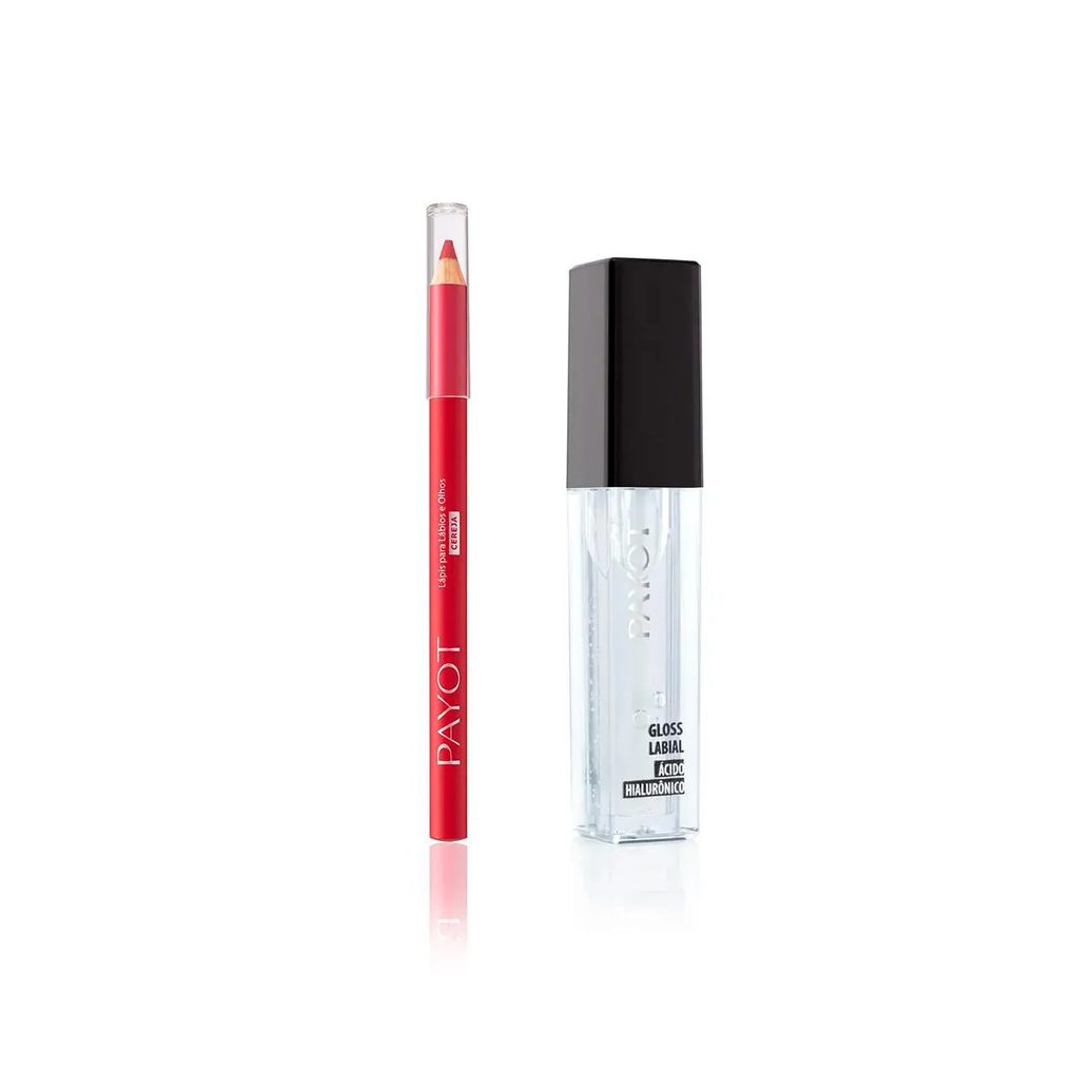 Kit Lábios Payot - 2: Gloss Bali + Lápis Cereja