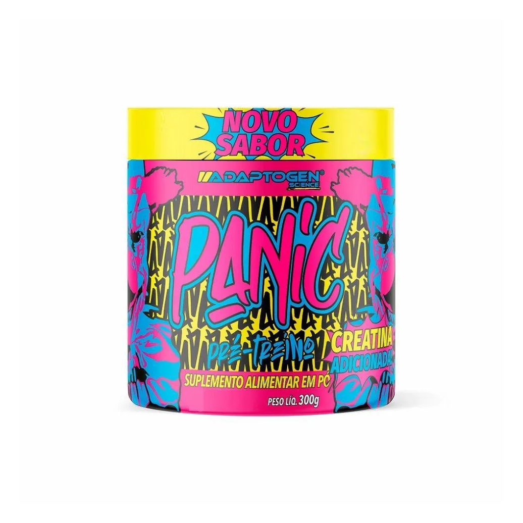 Panic Pré-treino (300g) - Sabor: Kiwi