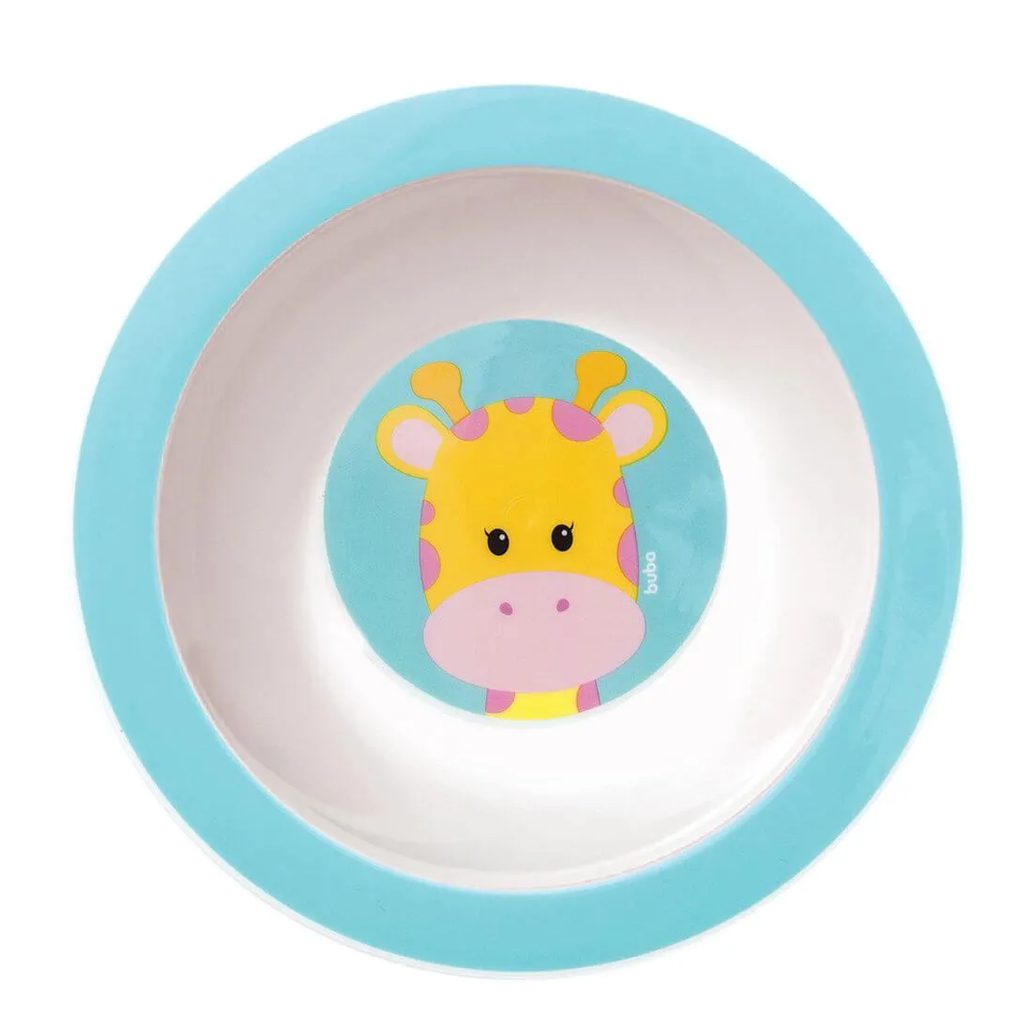 Pratinho Bowl Animal Fun Girafa - Buba