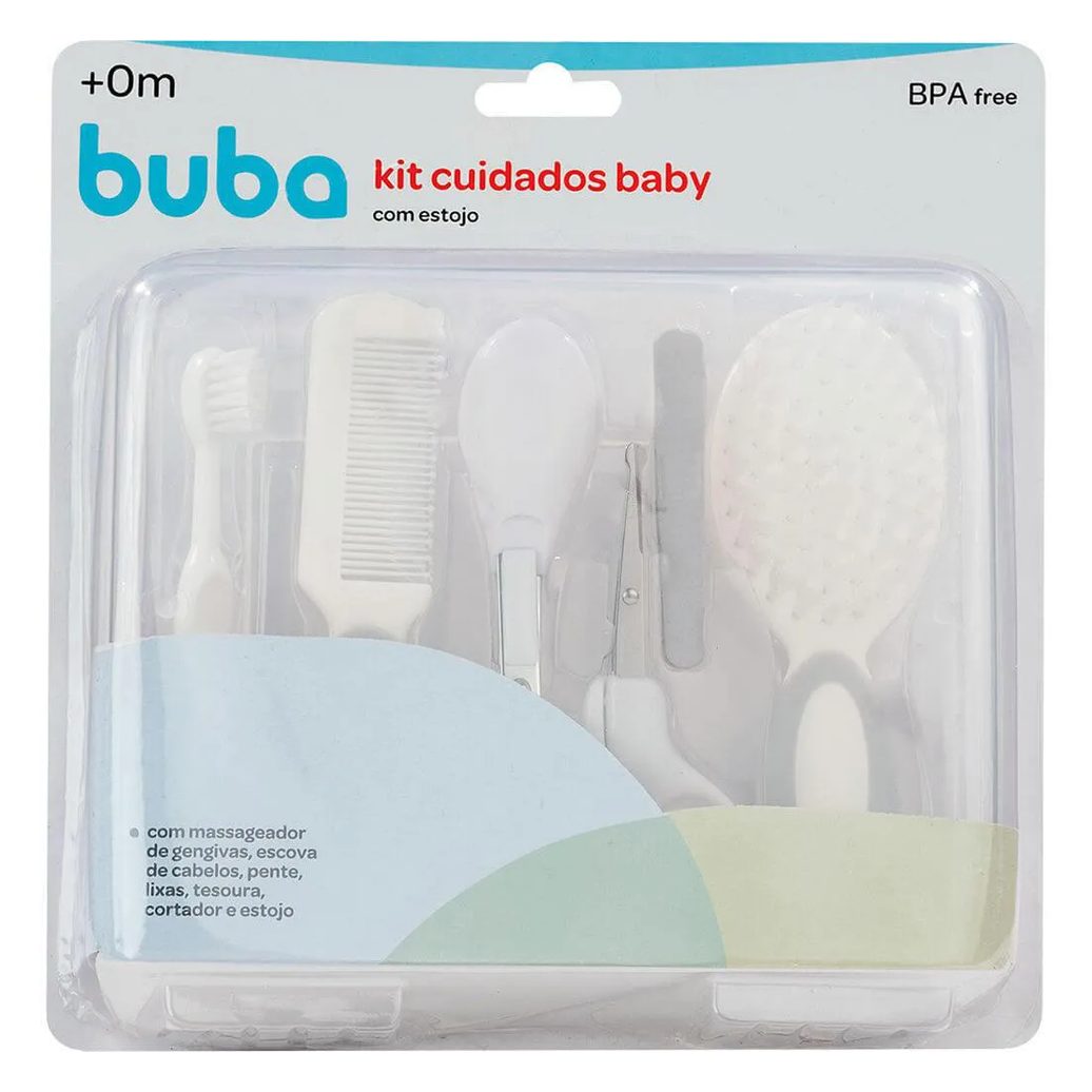 Kit Completo Cuidados Baby com Estojo - Buba
