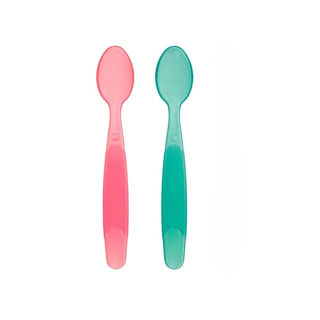 Kit Colheres Verde e Rosa - Buba