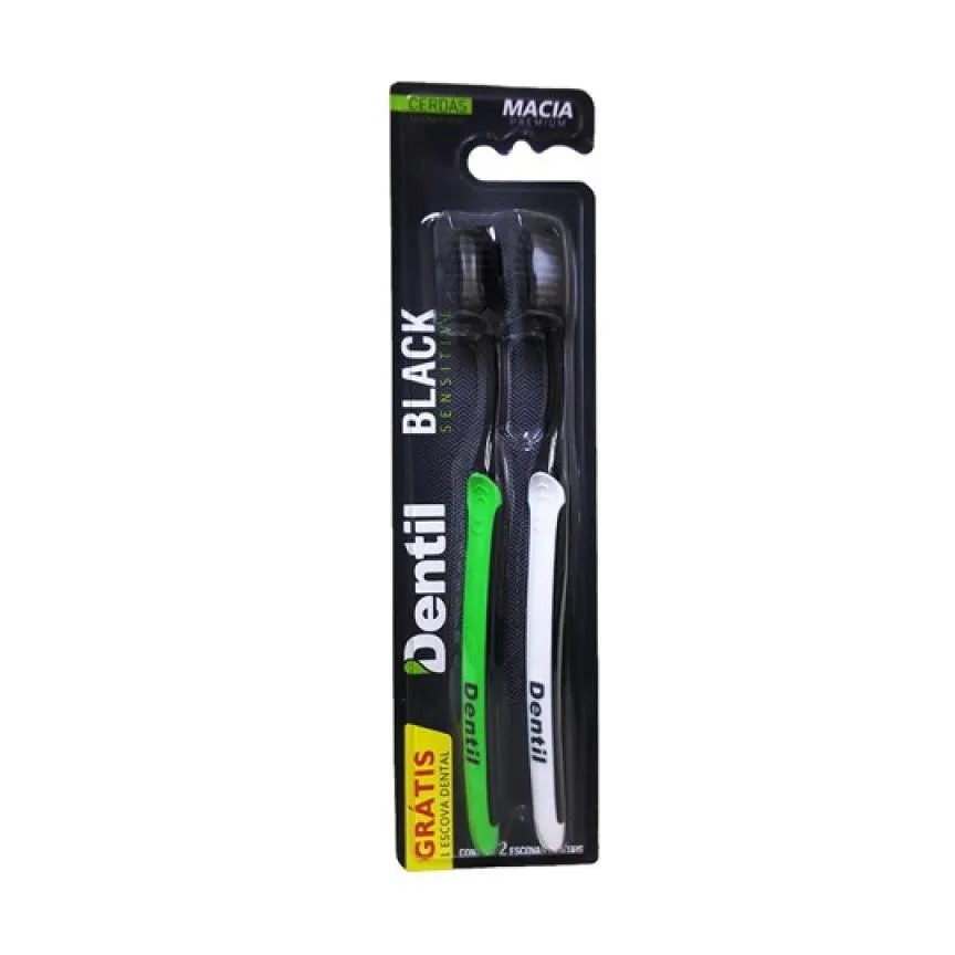 Escova Dentil Black Sensitive Leve 2 Pague 1