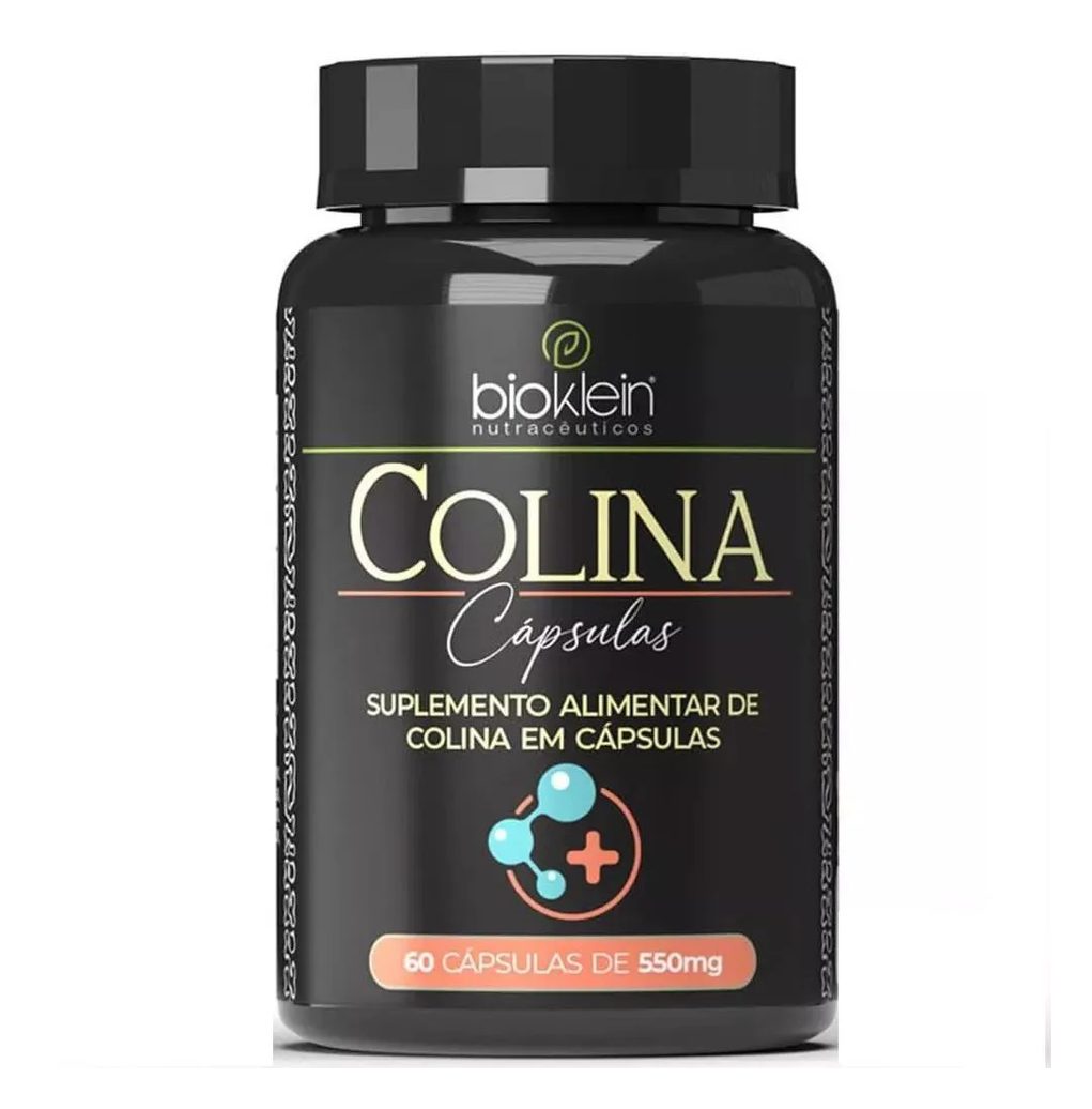 Colina (vitamina B8) 550mg 60 cápsulas Bioklein