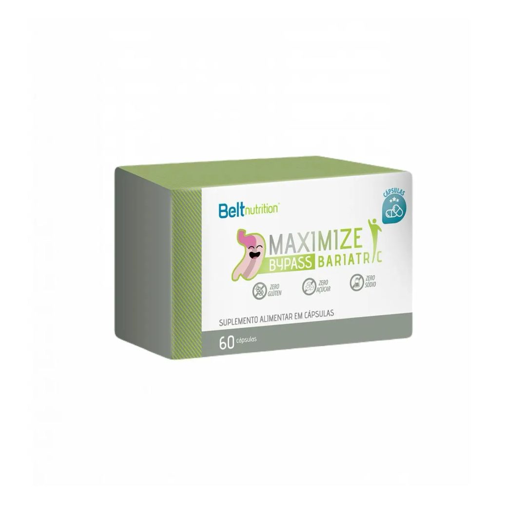 Belt Maximize Bypass - 60 cápsulas - Belt Nutrition sem Sabor