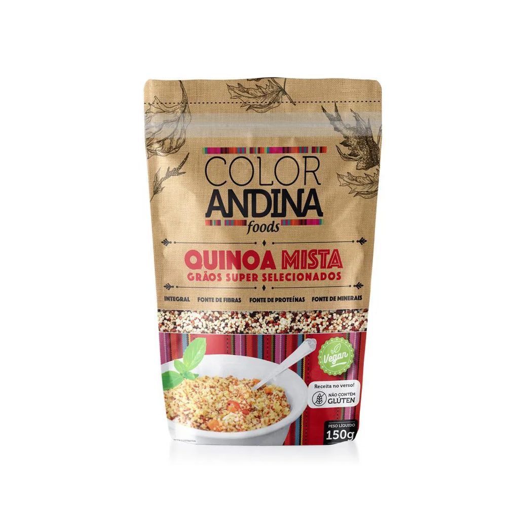 QUINOA REAL MISTA - COLOR ANDINA FOOD 0,150G