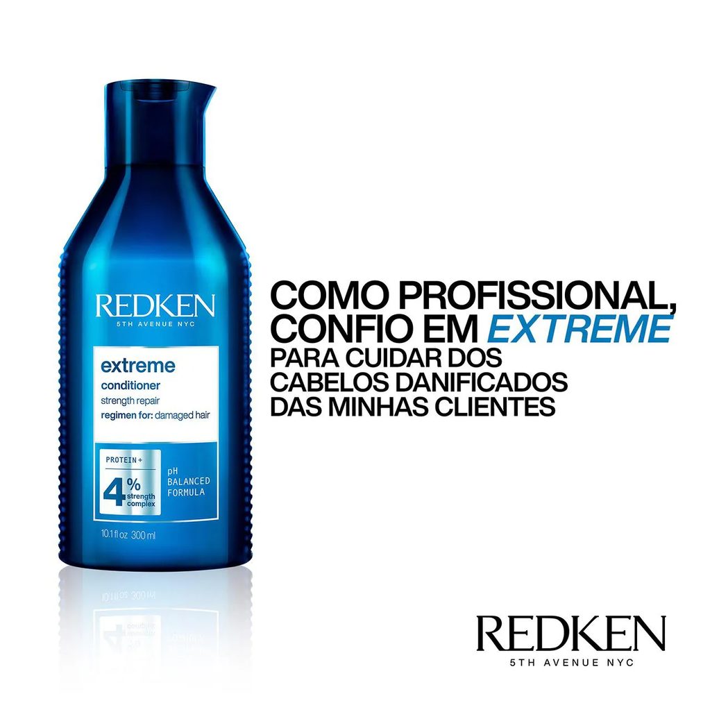 Condicionador Redken Extreme Cabelos Danificados 300ml