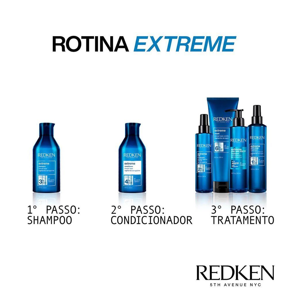 Condicionador Redken Extreme Cabelos Danificados 300ml