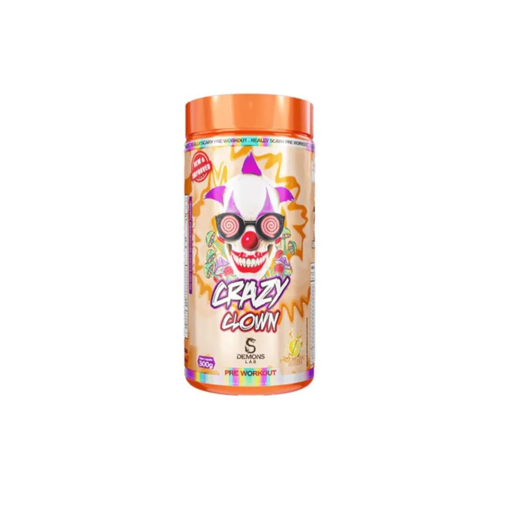 Pre Treino Crazy 300g Freee Workout Halloween Orange - Demons Lab