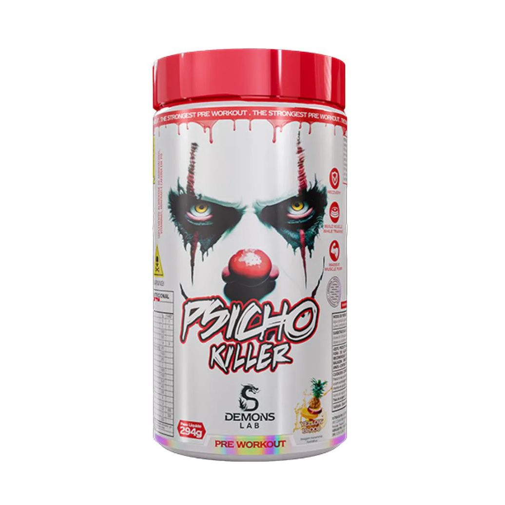 Pre Treino Psicho Yellow Bloody 300g - Demons Lab
