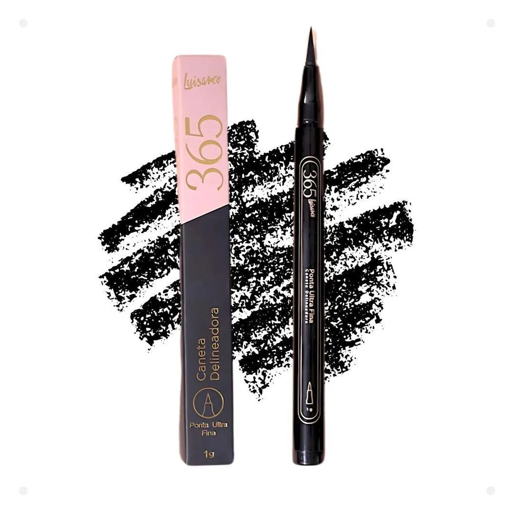 Caneta Delineadora Luisance 365 Ponta Ultra Fina Preto L17001