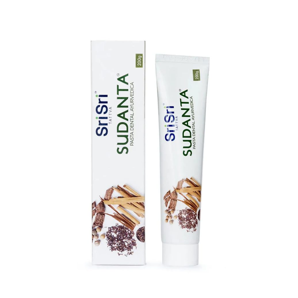 Creme Dental Sri Sri Tattva Sudanta Ayurvédica Canela 200g