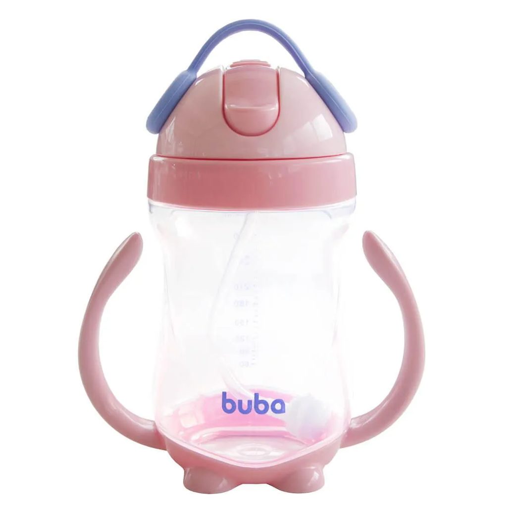 Copo com Alça Rosa - Buba