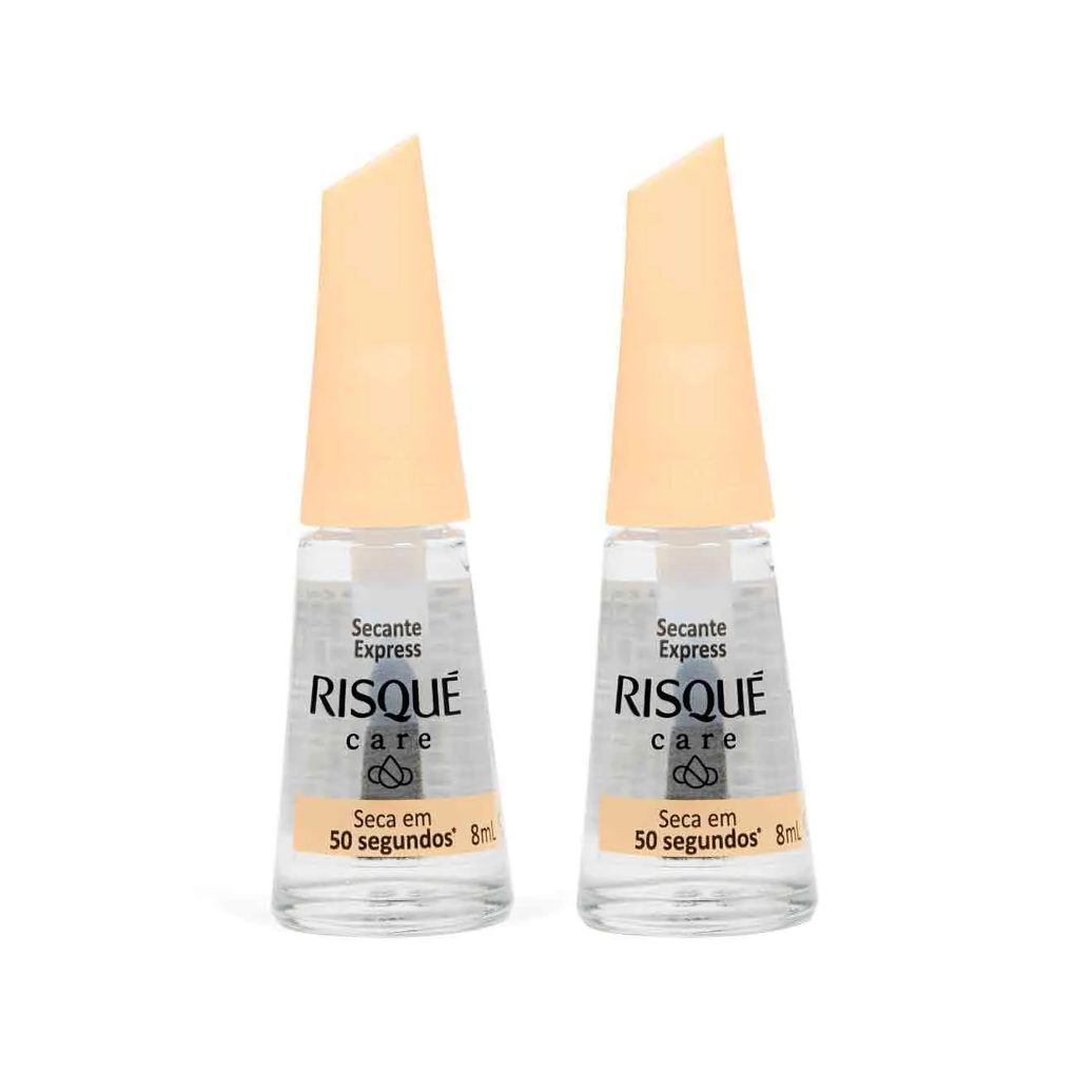 Kit Secante Express Risqué Care 2 unidades com 8ml cada