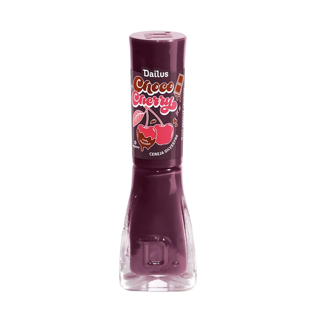 Esmalte Dailus Chococherry 8ml - Cereja Silvestre