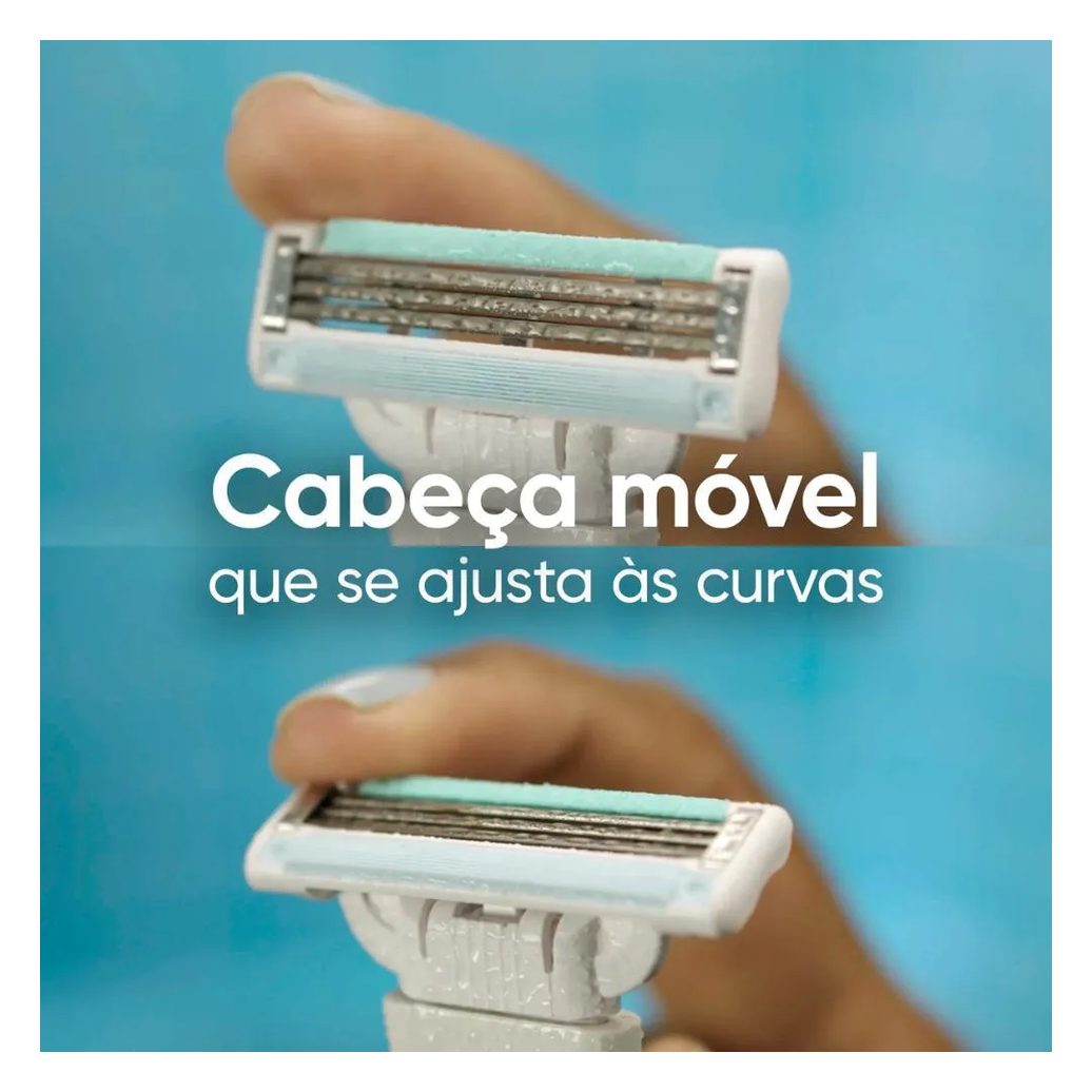 Carga Aparelho Gillette Venus Pele Sensível 4