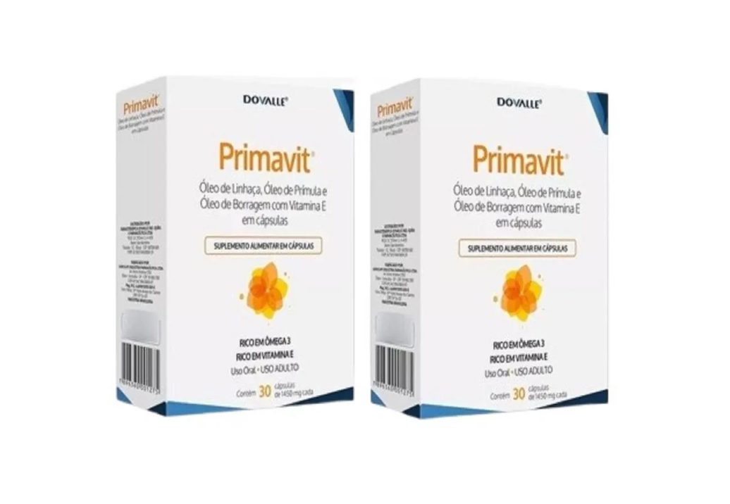 Kit 2 Primavit C/ 30 cápsulas de Gel