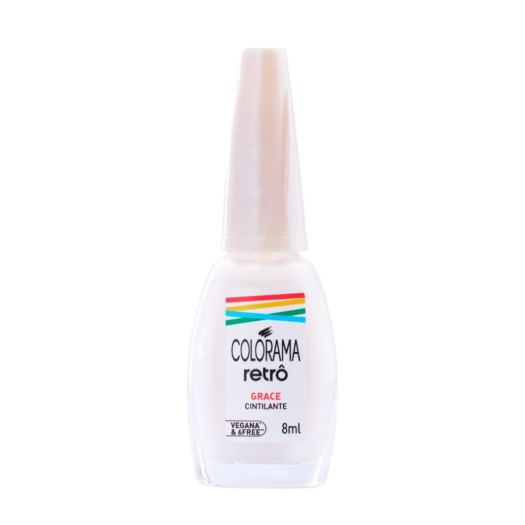 Esmalte Cintilante Colorama Retrô 8ml - Grace