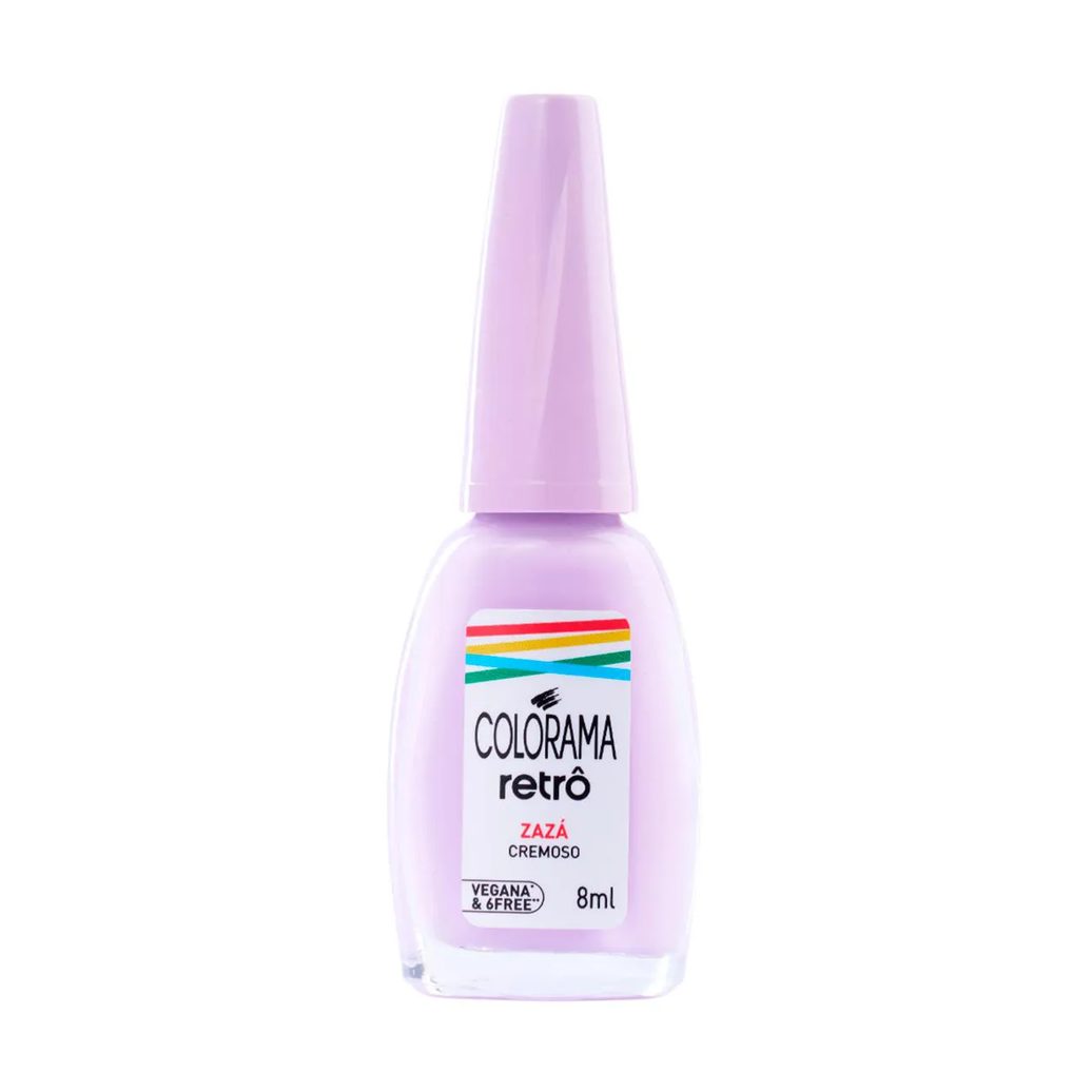 Esmalte Cremoso Colorama Retrô 8ml - Zazá