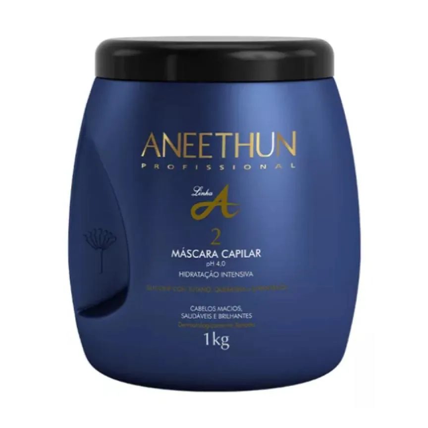 Aneethun - Linha a - Mascara Capilar 1 Kg
