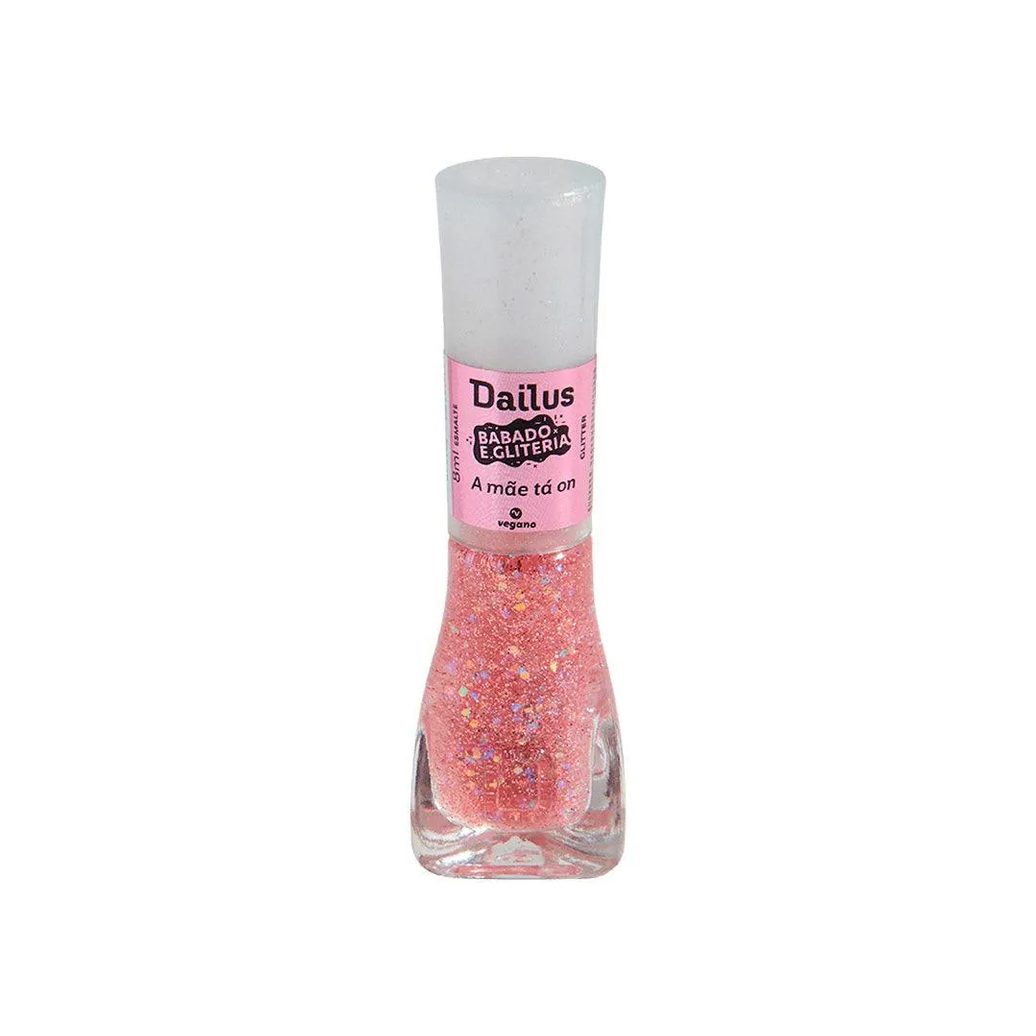 Esmalte Dailus Babado e Gliteria a Mãe Ta On